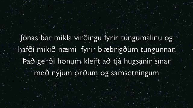 Jónas Hallgrímsson смотреть онлайн