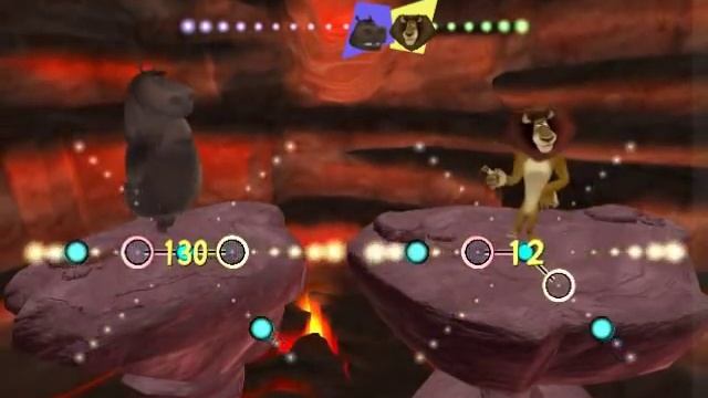 Madagascar 2: The Game (PC) - Volcano Rave - "Dance like an African" смотреть онлайн
