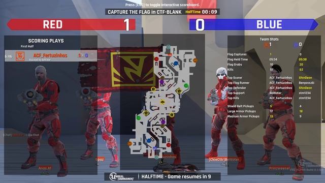 Unreal Tournament 2018 (34 Frags) Heating Up | EUROPE server | CTF | Gameplay смотреть онлайн