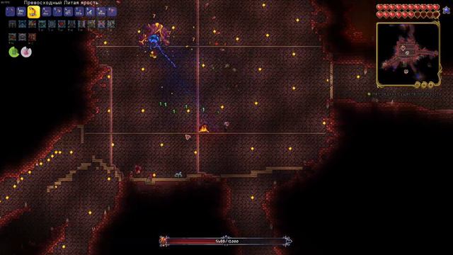 САМОЕ ПРОСТОЕ СРАЖЕНИЕ С БОССОМ "улей перфораторов" в calamity, на классе стрелок, сложность мастер смотреть онлайн