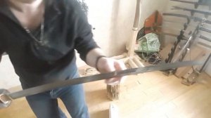 Краш-тест катаны  Самурай.