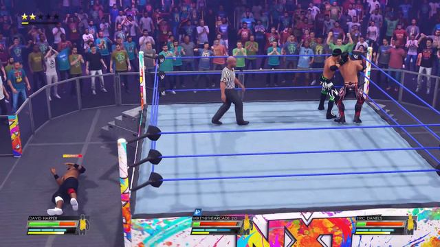 WWE 2K22 Mikey@theArcade Vs David Harper Vs Eric Daniels "NXT" 11/22/2022 (XBOX Series X) смотреть онлайн