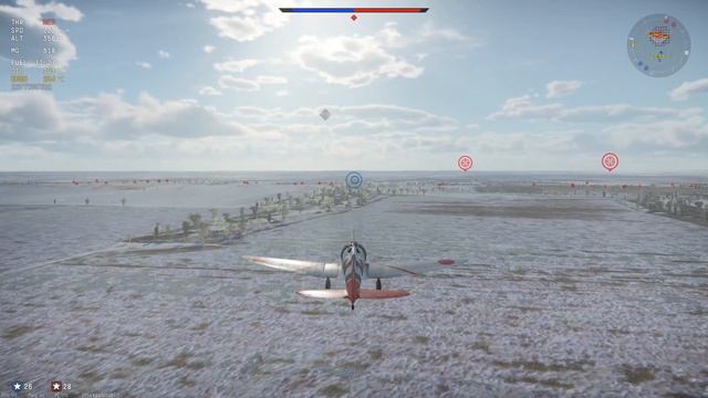 War Thunder: Premium Series. Hagiri's A5M4. An excellent match ruined by "Balanced" AA смотреть онлайн