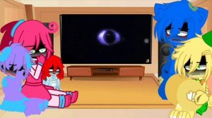 Poppy Playtime React To Afton Kids // Chris // (1/3) // Gcaha club