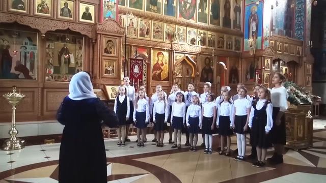 Хор"Перезвон"духовно-просветительского центра храма преподобного Сергия Радонежского г.Старый Оско смотреть онлайн