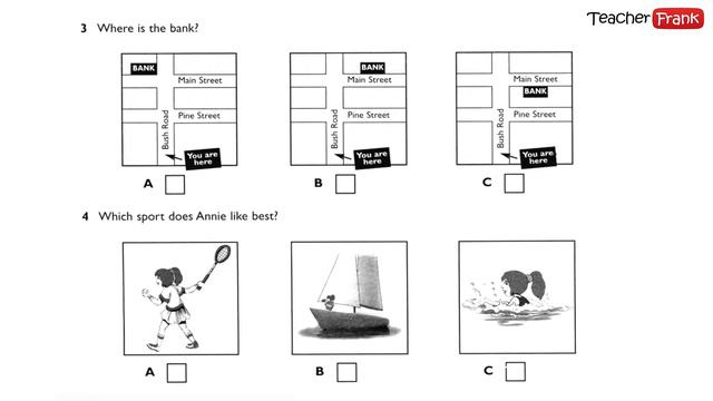 KET Key English Test 2 Listening Part 1 Basic A2 смотреть онлайн