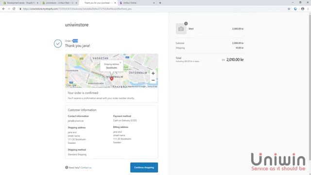 Unifaun Rest API app - Tracking Method - Carrier URL смотреть онлайн