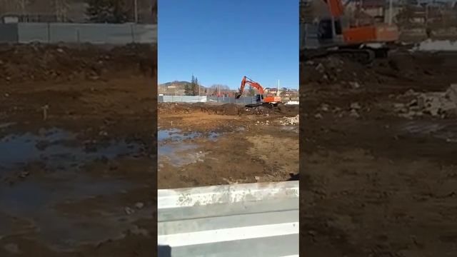 Наконец-то!Стройка начата.ДК в Щучинске. смотреть онлайн