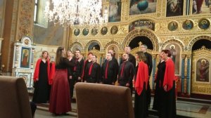 Чесноков (Chesnokov) - Херувимская песнь Op.42-9 Kamerni hor Emanuil