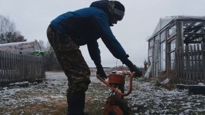 Первый запуск пилы Дружба после долгого простоя