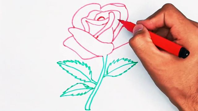 Draw a perfume flower | Children Draws смотреть онлайн