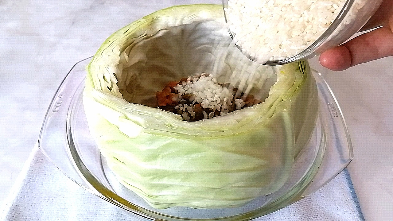 ПЛОВ в КАПУСТЕ! Обычный плов больше не готовлю, так вкусно я ещё не ела смотреть онлайн