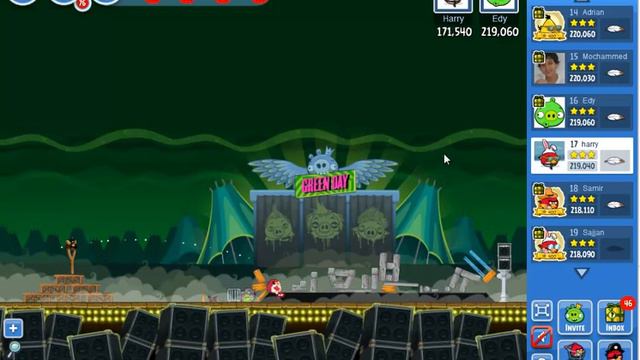 Angry Birds Green Day, Golden grenade, mighty eagle смотреть онлайн