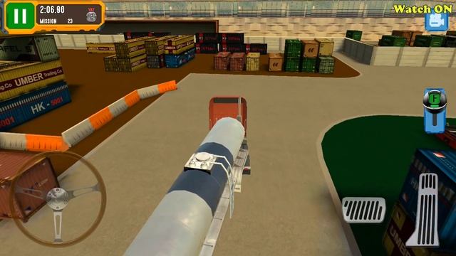 Truck Trials: Harbour Zone - Short Oil Tanker Driving - Android Gameplay смотреть онлайн