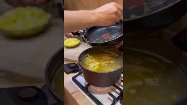 Сырный суп ?