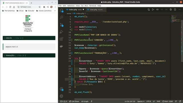 #PHP - 37 - Realizando Transações com PHP e MySQL смотреть онлайн