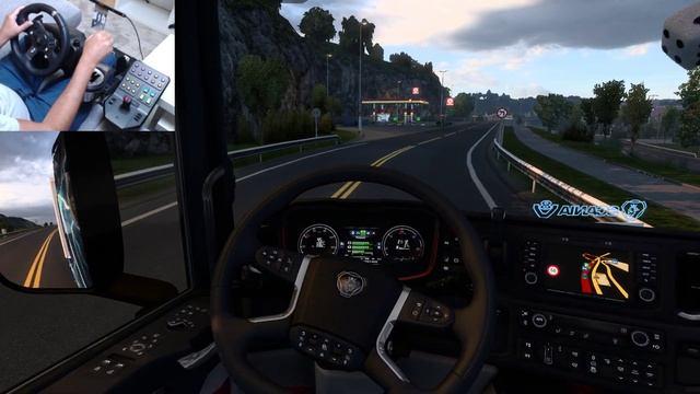 Euro Truck Simulator 2 | Logitech G920 | Tobii Eye Tracker 5 | Thrustmaster TH8A | ETS2 ProMods смотреть онлайн