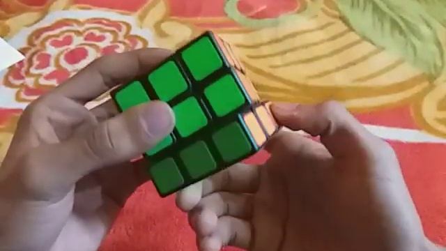 Magic Trick to solve Rubik's cube in 1 second ( Magic tutorial ) смотреть онлайн