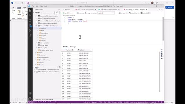 SQL LIKE, Wildcards смотреть онлайн