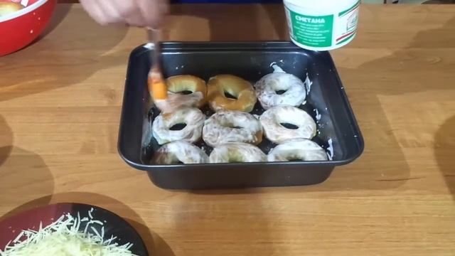 Сушки с фаршем в духовке// Вкусный Рецепт к Новому году 2018!Домашняя кухня СССР//Drying смотреть онлайн