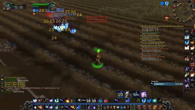 aoe farm Western Plaguelands (Undeads at Daison’s Tears) 52-58 смотреть онлайн