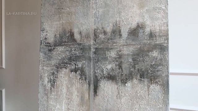 Интерьерная картина "АБСТРАКЦИЯ ТЕКСТУРНОЙ ПАСТОЙ" смотреть онлайн