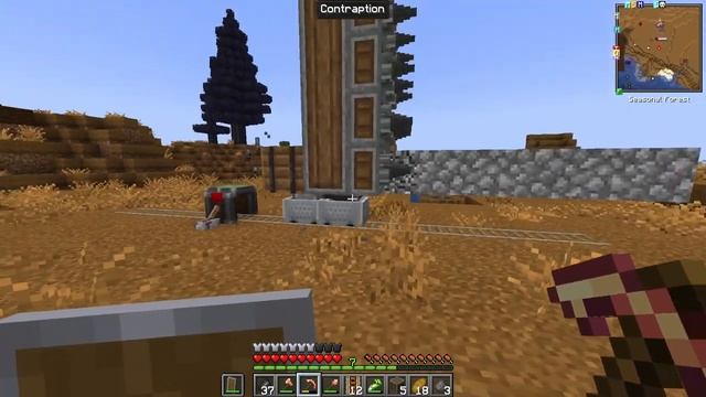 Cute Crop Combine Food Farm - Minecraft Create смотреть онлайн