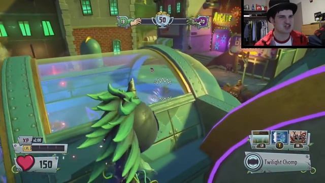 TWILIGHT CHOMPER - Plants vs Zombies: Garden Warfare 2 смотреть онлайн