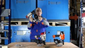 Сравнение бюджетных кровельных барабанных пневмопистолетов FROSP CRN-45, CRN-45A и CRN-45С