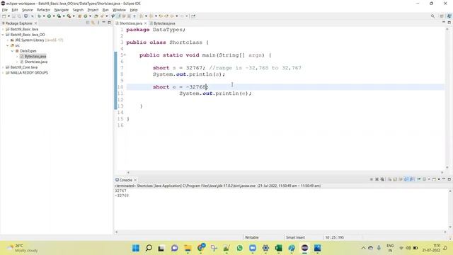 Day 4 - Batch-9 | Selenium with Java Demo in telugu | Selenium for Java | Data Types in Telugu смотреть онлайн