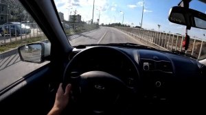 ЛАДА ГРАНТА АКПП.ПОКАТУШКИ ОТ ПЕРВОГО ЛИЦА.