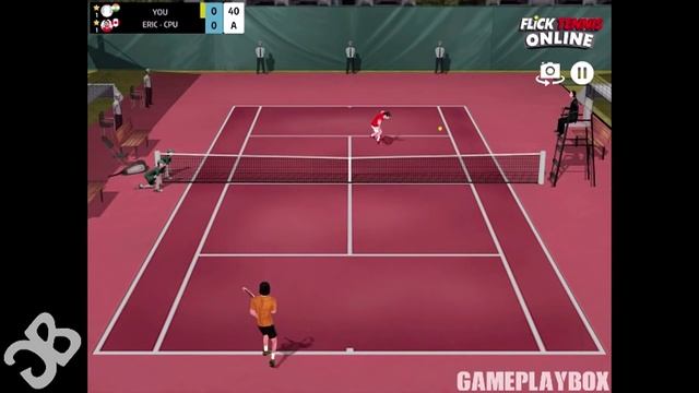 Flick Tennis Online (By ROLOCULE GAMES) - iOS/Android - Gameplay Video смотреть онлайн