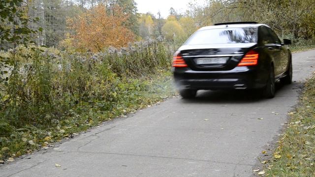 Mercedes S500 W221 AMG S63 Exhaust