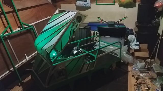 Самодельный МОТОТОЛКАЧ / от сборки до испытания смотреть онлайн