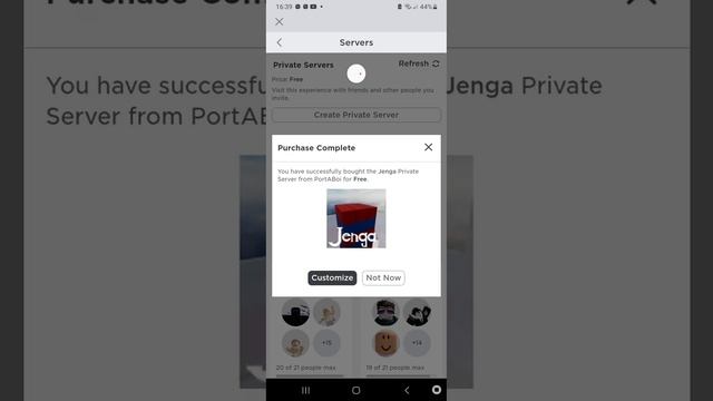 Как сделать свой приватный сервер в Roblox смотреть онлайн