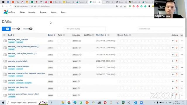 Оркестрация пайплайнов в AirFlow // Демо-занятие курса «MLOps» смотреть онлайн