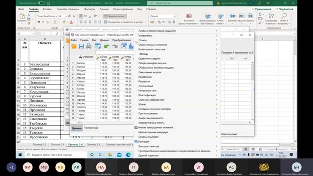 Многомерный статистический анализ данных