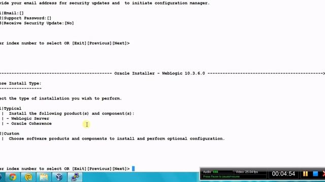 Oracle Weblogic Application Server Administration : Part 1 Installation смотреть онлайн