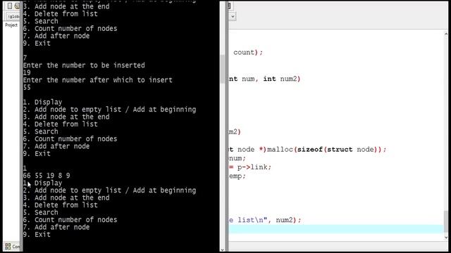 D.S Tutorial 5.8: Linked list Add nodes in Between nodes смотреть онлайн