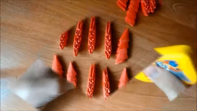 Цветок 3D оригами. Урок 71. смотреть онлайн