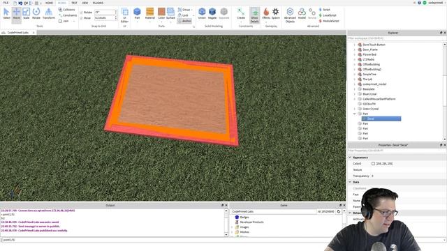 Learn Roblox - Surface Decals – Making a Painting смотреть онлайн