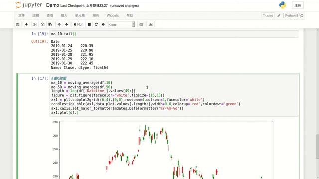 Python金融畫圖 ---畫K線圖與KD值(下) смотреть онлайн