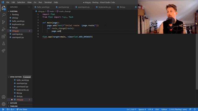 Python - Flet - Navigation смотреть онлайн