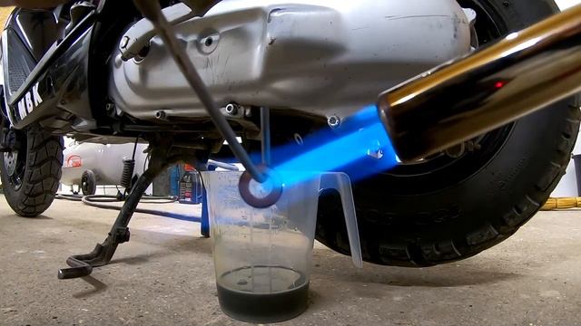 Замена масла в редукторе скутера Yamaha BWS/MBK Booster