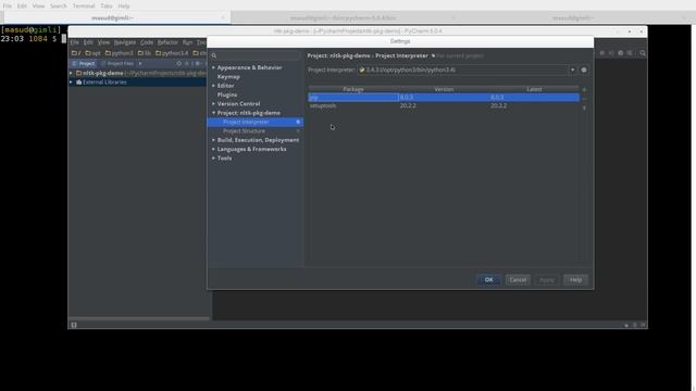 Adding python packages under PyCharm смотреть онлайн