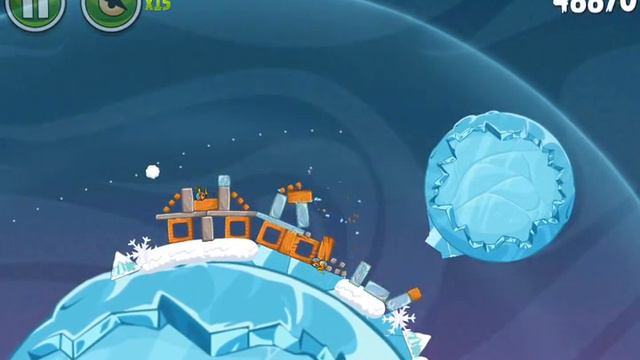 Angry Birds Space 2-9 Cold Cuts 2-9 Level 2-9 3 Stars Walthrough Tutorial смотреть онлайн