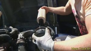 Scania G440 xpi замена масла и фильтров