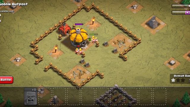 Clash of Clans - Single Player - 3. Goblin Outpost (TH2+) смотреть онлайн