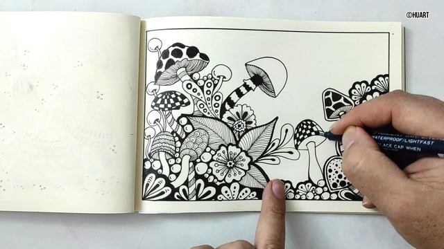 Easy Zentangle Art For Beginners Step By Step ● Zentangle Doodle Art For Beginners ● How To Draw