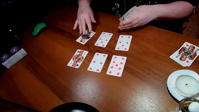 Крестовая дама. Отношения. Игральные карты. смотреть онлайн